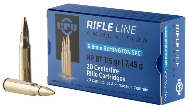 Buy Prvi Partizan 6.8mm Remington SPC 115gr HPBT 20-Round Box online