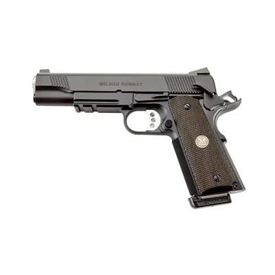 Wilson Combat CQBLR-CA 1911 Full Size 45 ACP 5" Barrel Semi-Auto Pistol with Black Armor-Tuff Finish and Diamondwood Grips - WILSON COMBAT - .45 ACP