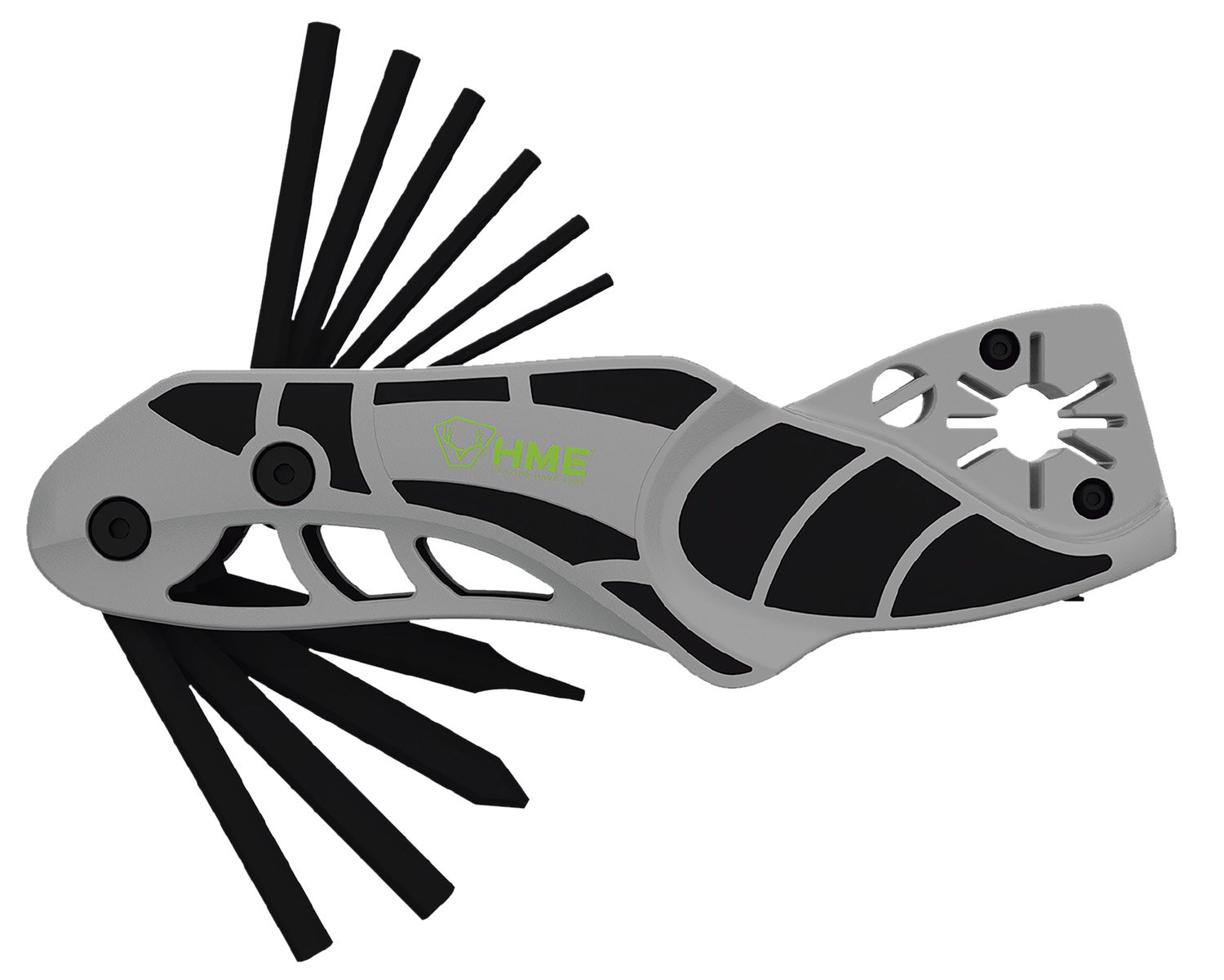 Buy DNZ Products HMEATWRBH 14-In-1 Archery Multi-Tool Black/Gray Metal Folding online