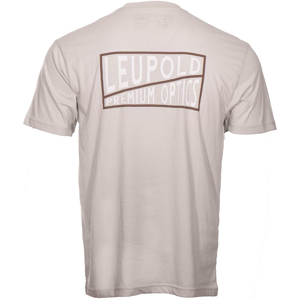 Buy Leupold Premium Optics Short Sleeve Tee Sand M online