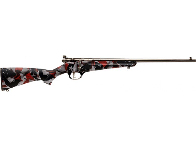 Savage Rascal 13801 22 LR Bolt Action 16.13 in Blued 1rd Synthetic Stock - SAVAGE ARMS - 22 LR