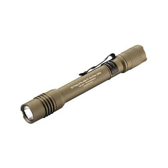 Streamlight ProTac 2AA Flashlight 88072 250 Lumens LED Coyote 18/250 LUMENS - Streamlight - 18/250 LUMENS
