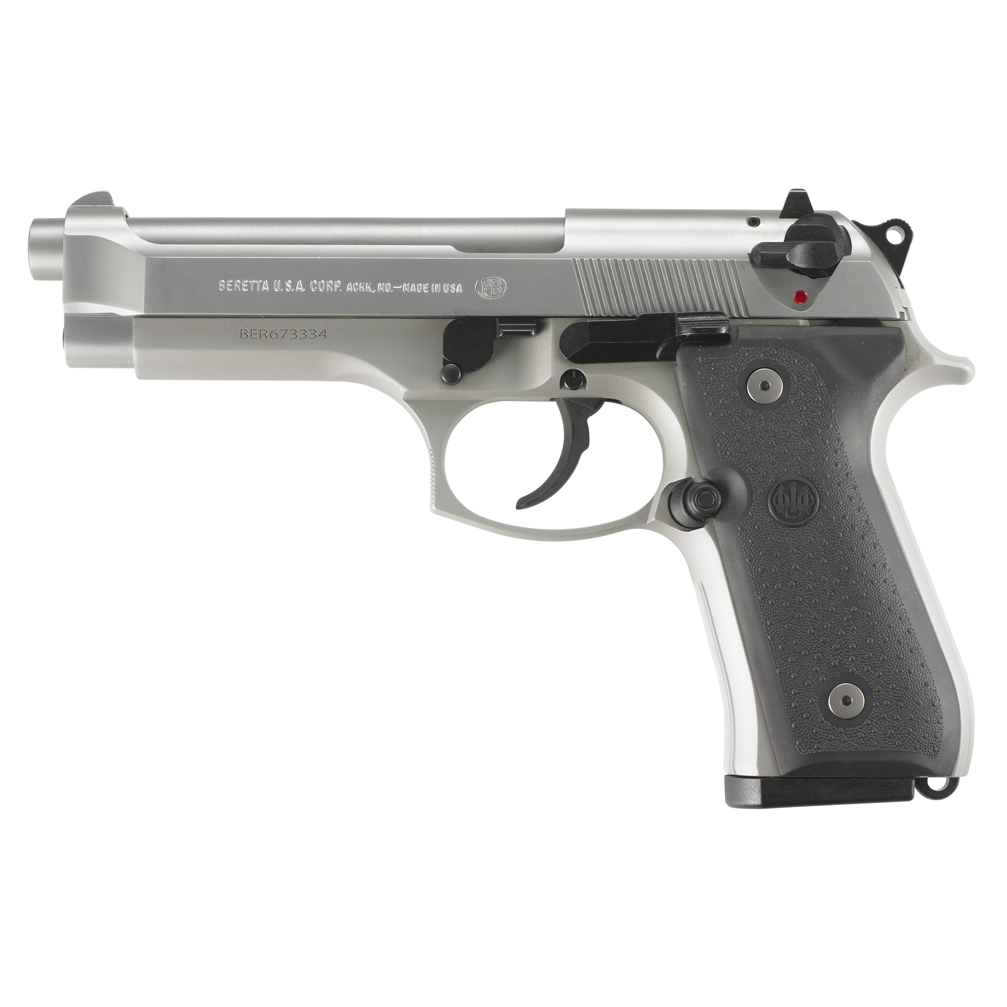 Beretta USA JS92F510CA 92FS Inox *CA Compliant Full Size 9mm Luger 10+1... - Beretta - 9mm