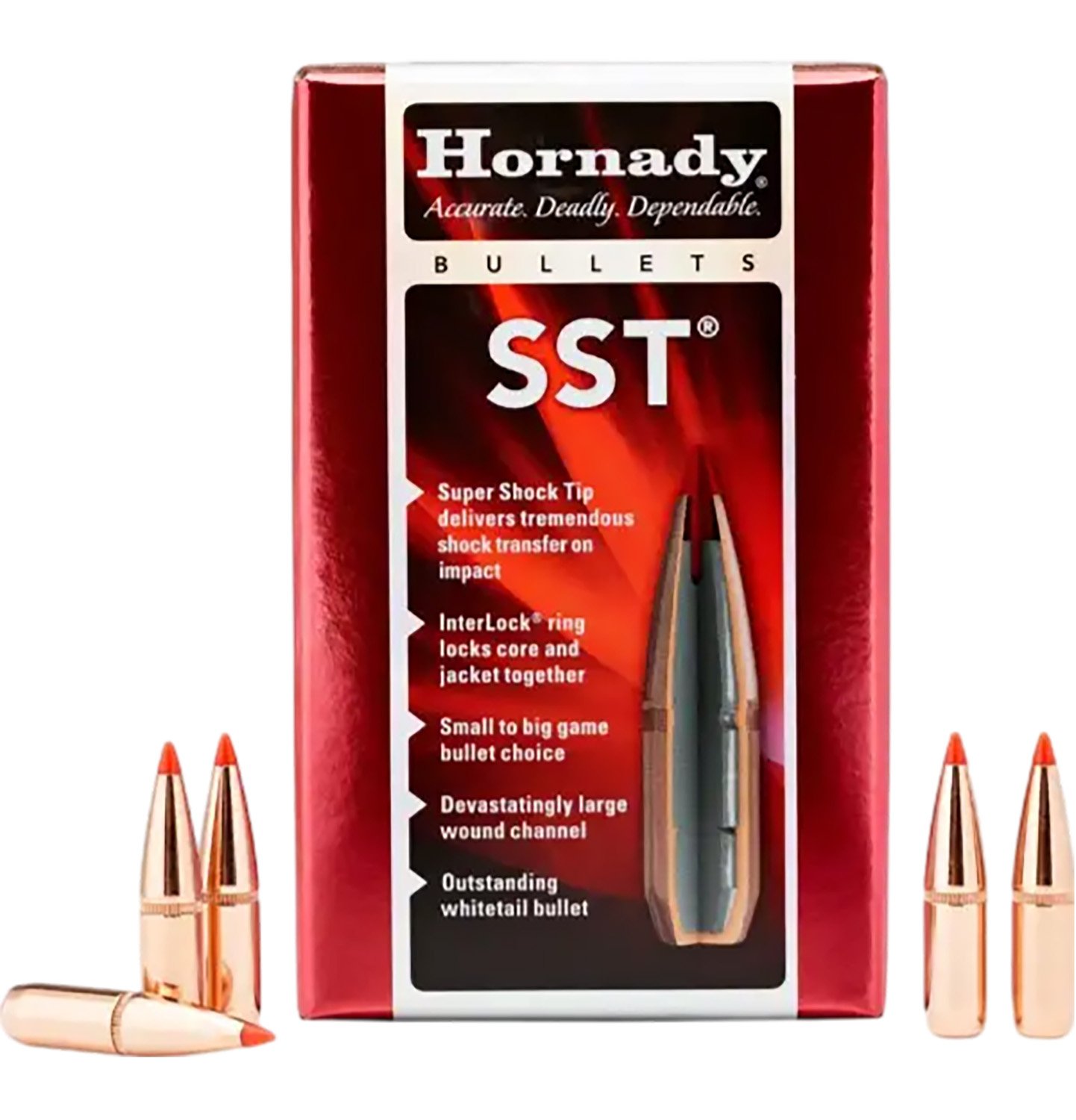 Hornady 28452 7mm .284 162 Grain Super Shock Tip 100 Rounds - Hornady - 7mm