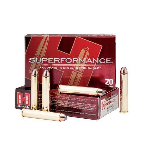 Hornady 82453 Superformance 444Marlin 265gr InterLock Flat Point 20 Per... - Hornady Manufacturing Company - 444 Marlin