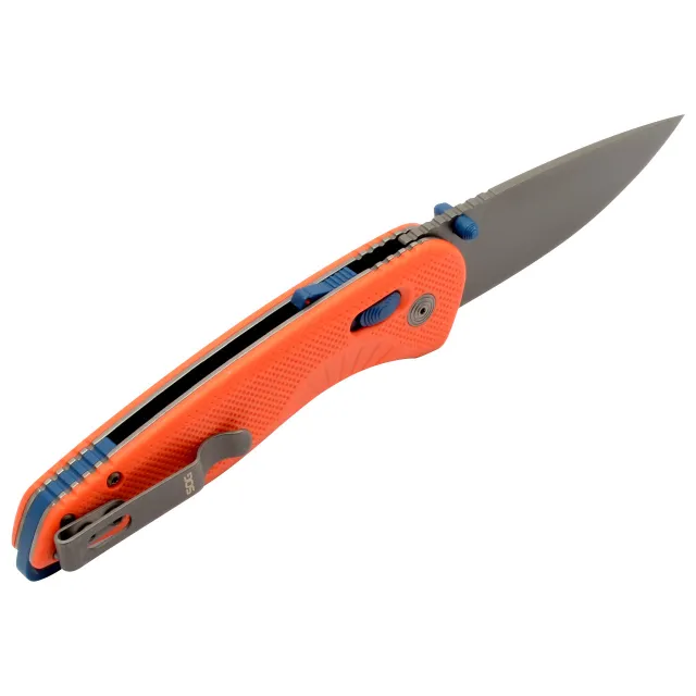 SOG Aegis AT Rescue Red Indigo Folding Knife - SOG