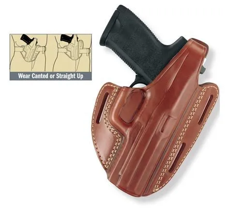 Three Slot Pancake Holster - Gould & Goodrich