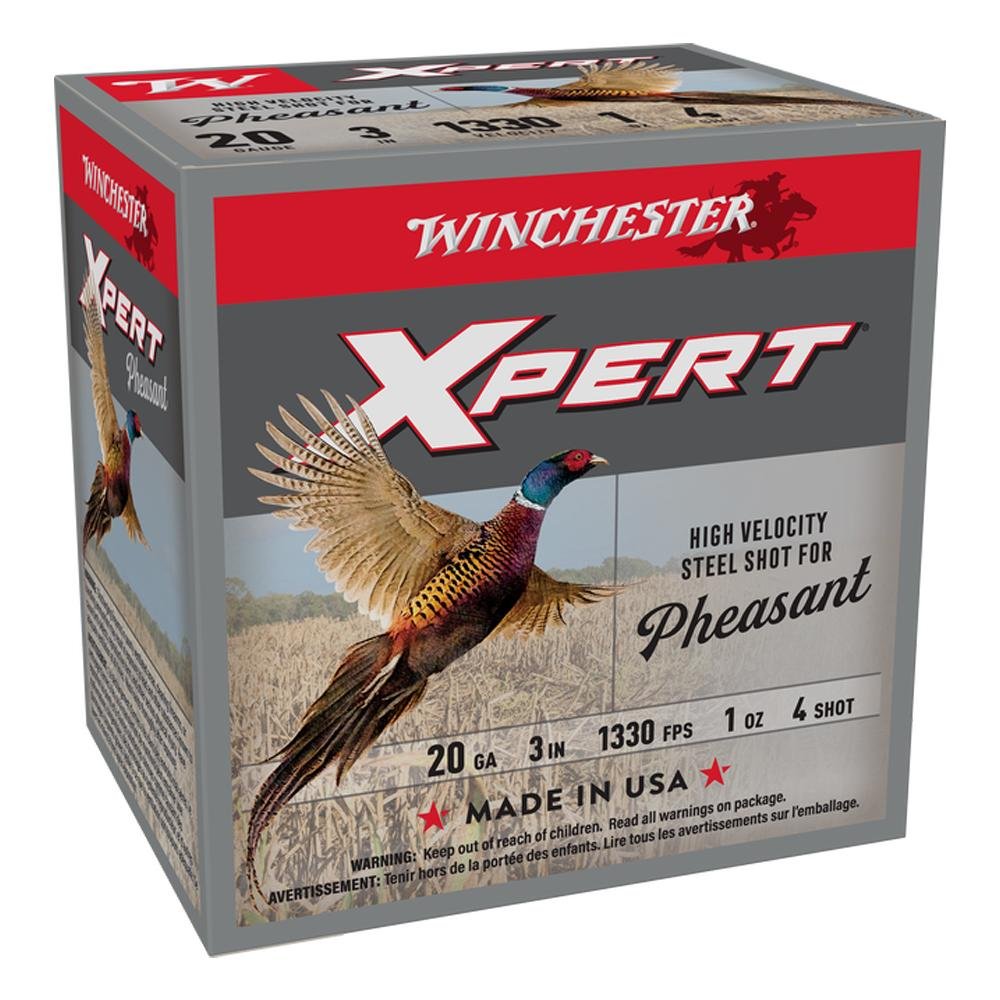 Winchester WEXP2034 20 Gauge 3 In 1 oz #4 Shot 25 Rounds - Winchester - 20 Gauge