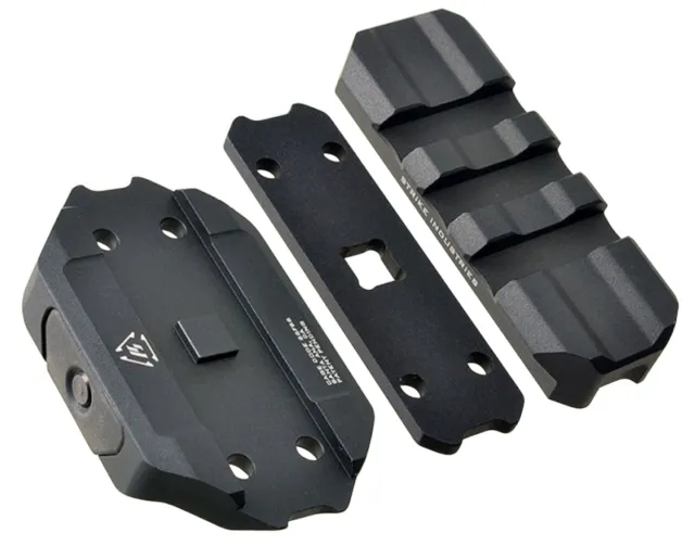 Strike Industries R.E.X. Riser Black Anodized 6061-T6 Aluminum - Strike Industries