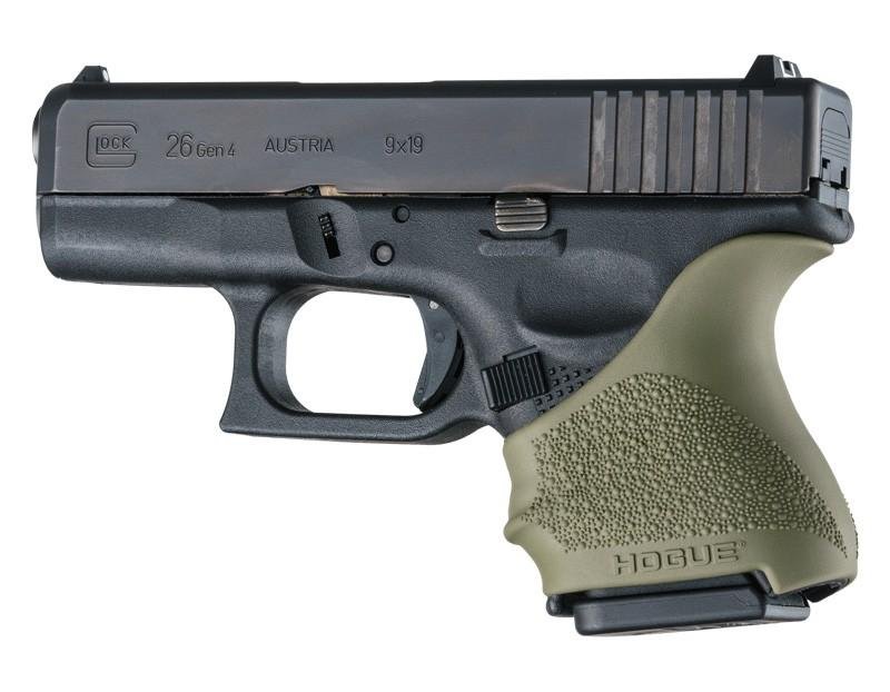 Hogue HandAll Beavertail Grip Sleeve OD Green Flat Dark Earth