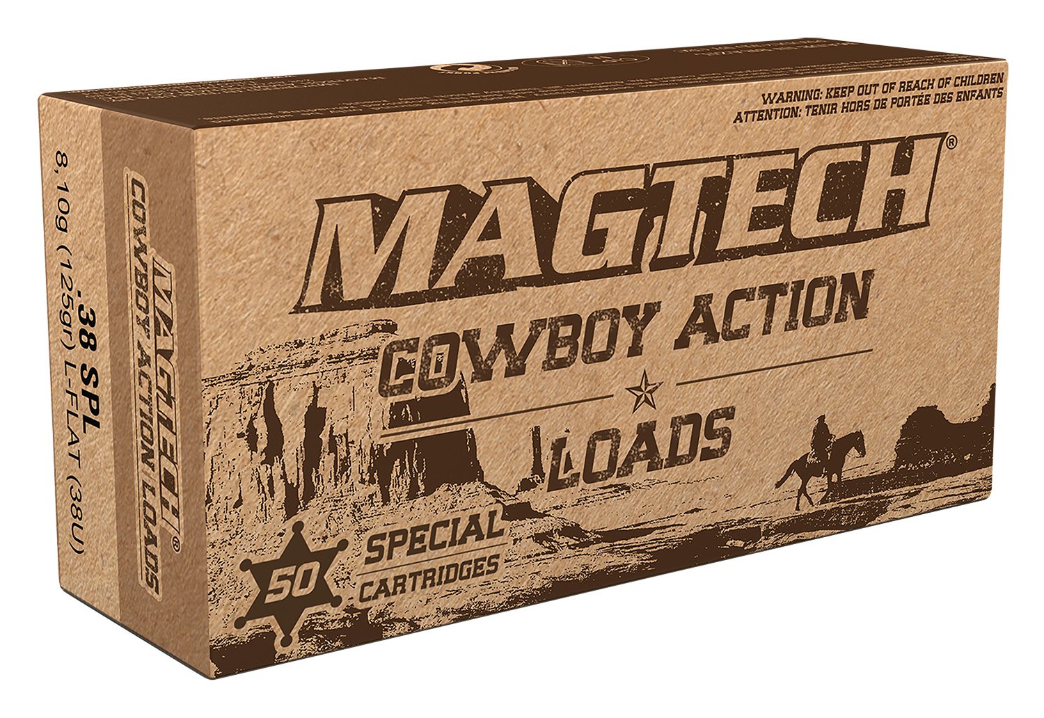 Buy Magtech 38U .38 Special 125gr LFN Ammo 50 Rounds online