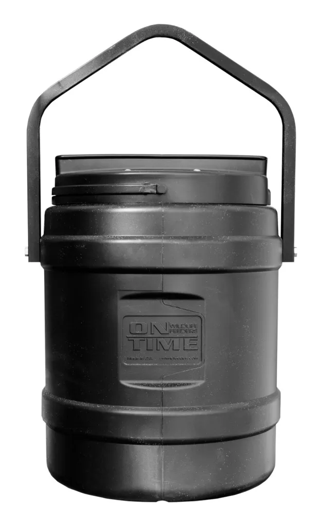 On Time Wildlife 73000 10 Gal Vibration Feeder 1-6 Feedings 10 GALLON - On Time Wildlife Feeders - 10 GALLON