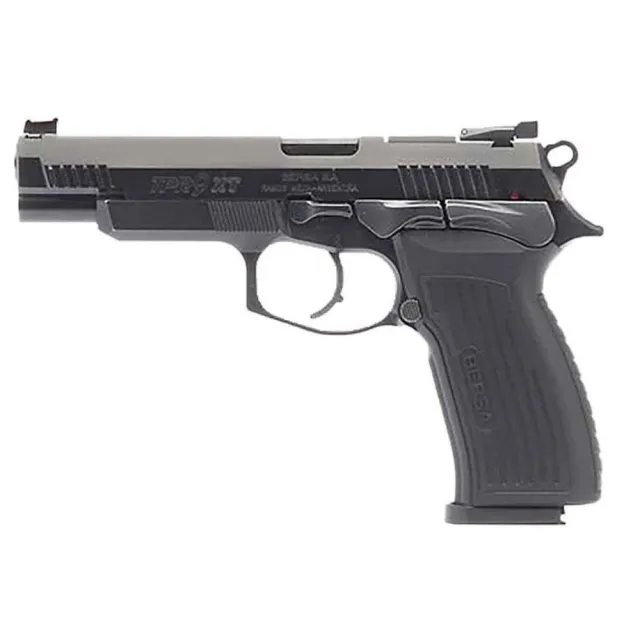 Bersa TPR9XT Semi-Auto Pistol 9MM 17+1 Fiber Optic Sights Matte Black - Bersa - 9MM LUGER