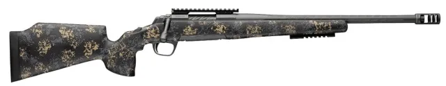 Browning X-Bolt Pro McMillan LR SPR 6.8 Western 3+1 20" Fluted Carbon Gray Barrel/Rec Sonora Carbon Ambush Camo Fixed McMillan Game Warden 2.0 Stock Recoil Hawg Muzzle Brake Hunting Rifle - Browning - 6.8 Western for sale at Bang-Bang Tactical