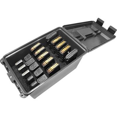 MTMCase-Gard Tactical Magazine Can Multi Mag AR-15/Pistol Plastic Black - MTM Case-Gard
