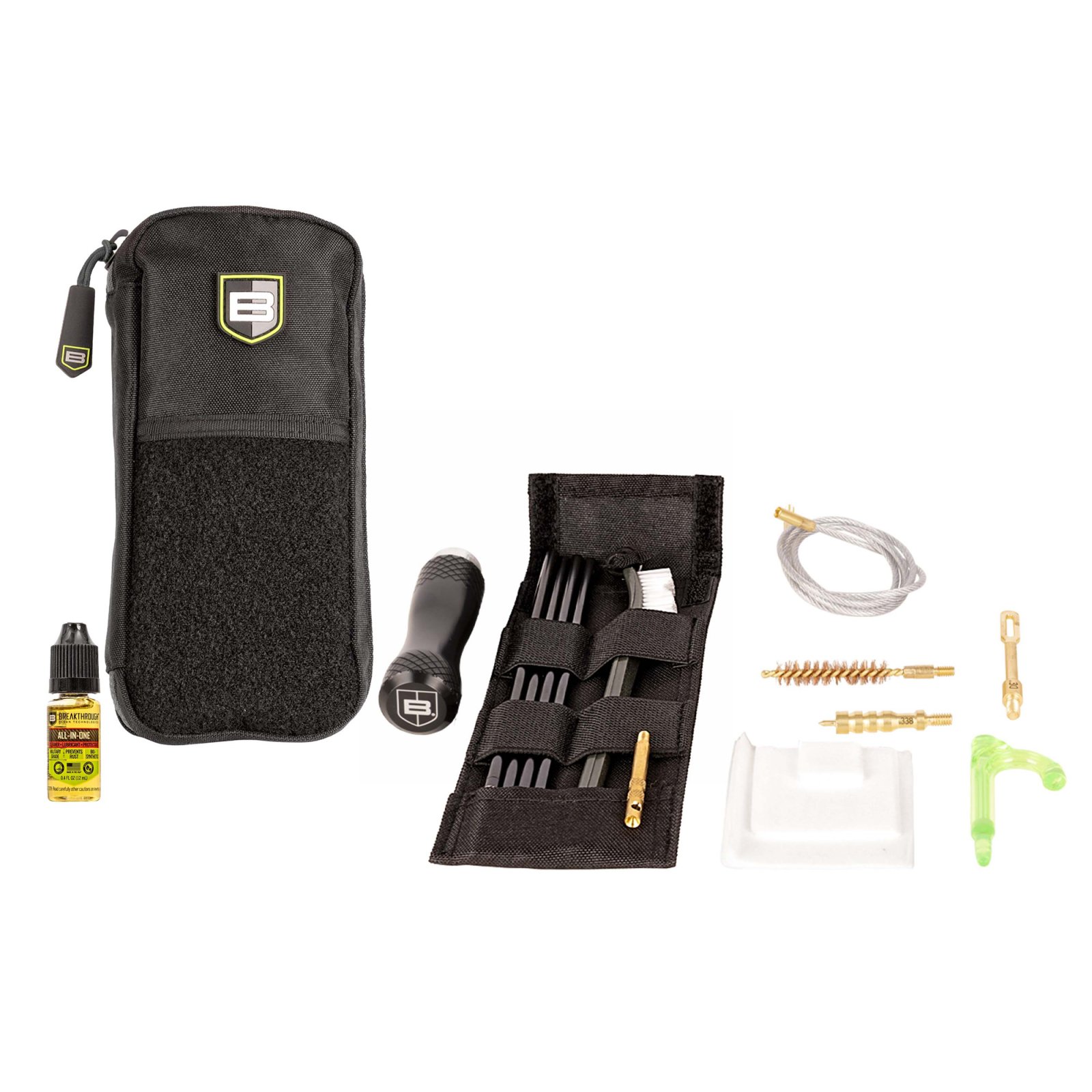 Breakthrough Clean BT-MPK-338 .338CAL Cleaning Kit w/ Molle Pouch - Breakthrough Clean - .338