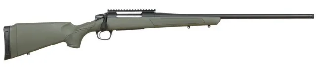 Buy CVA Cascade 7mm-08 Rem 22" Black Cerakote Steel Threaded Barrel Green Stock online