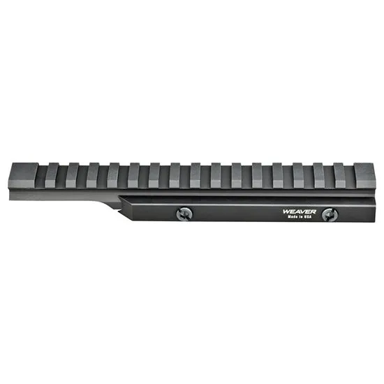 Weaver 99675 AR Flat Top Riser Rail 6061-T6 Aluminum Matte Finish - Weaver