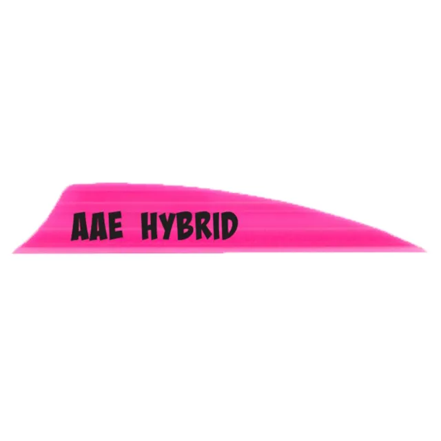 Buy AAE Hybrid 2.0 Shield Cut Vanes Hot Pink 50 pk. online