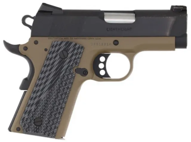 Colt ZO7800XEFDE Defender 45ACP 3" Black Slide FDE Frame Blemished