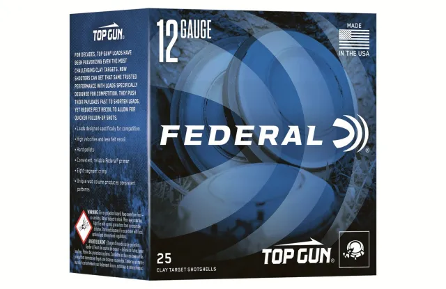 Buy Federal Premium Top Gun Sporting 12 Ga 2.75 In 1 oz #8 1250 FPS 25/Ct online