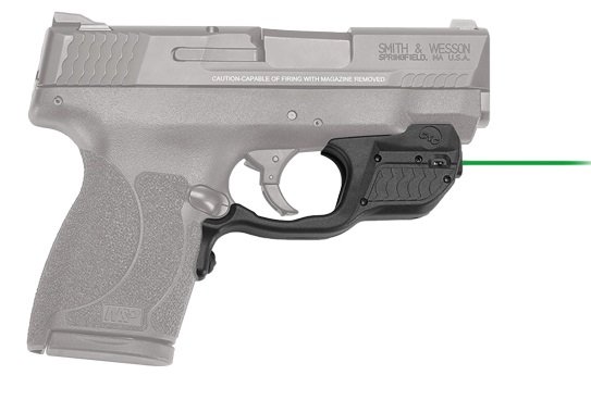Crimson Trace 01-5580-1 LG-485G Green Laserguard for S&W M&P Shield .45 ACP - Crimson Trace - 0.50" AT 50 FT