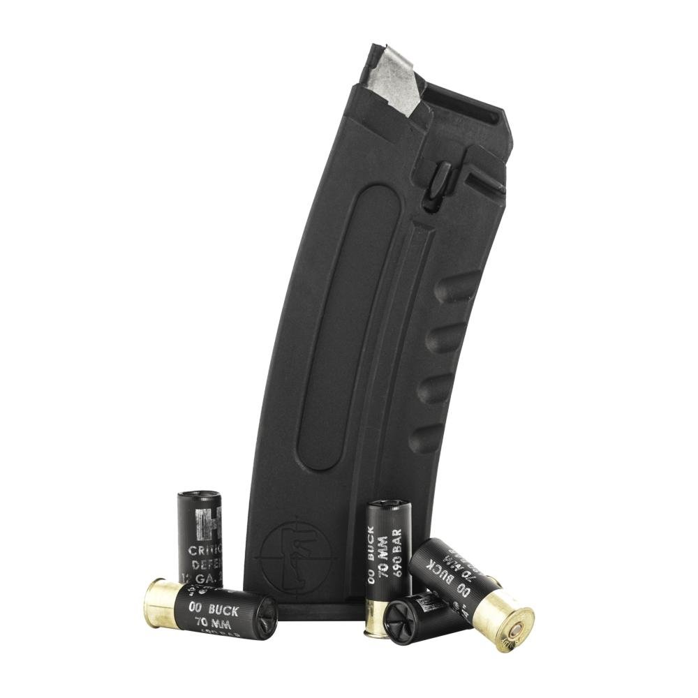 Fostech Origin 12 7012 12GA 8-Round Polymer Magazine Black - Fostech - 12 ga