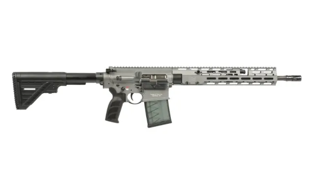 H&K 81001310 MR762 A4 7.62 x 51mm | 308 Win 16.5" Gray Cerakote Rifle - Heckler & Koch - 7.62 x 51mm | 308 Win