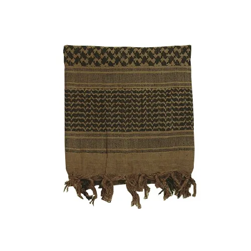 Voodoo Tactical Woven Coalition Desert Scarves 55x55in Tan