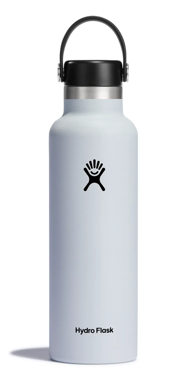 Hydro Flask Standard Mouth Insulated Water Bottle Flex Cap 21oz
