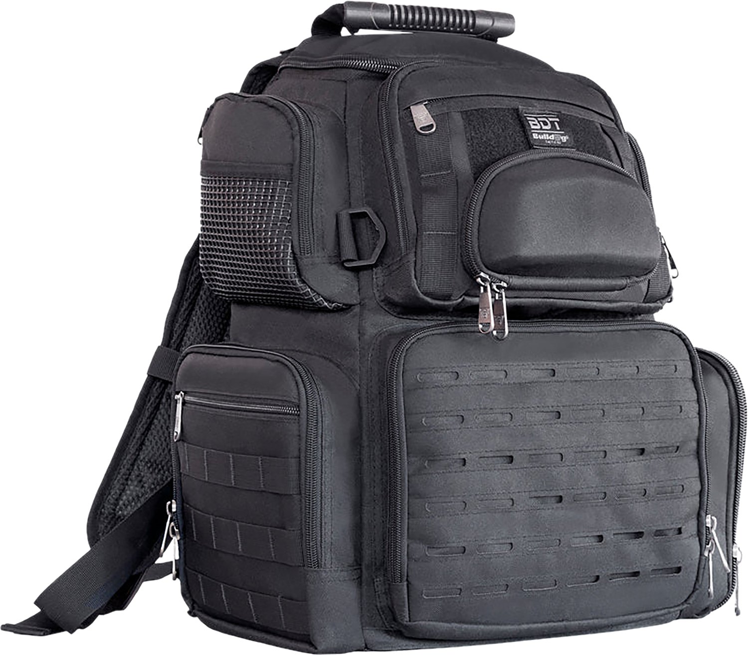 Bulldog BDT414B Medium Tactical Handgun Range Backpack - Bulldog