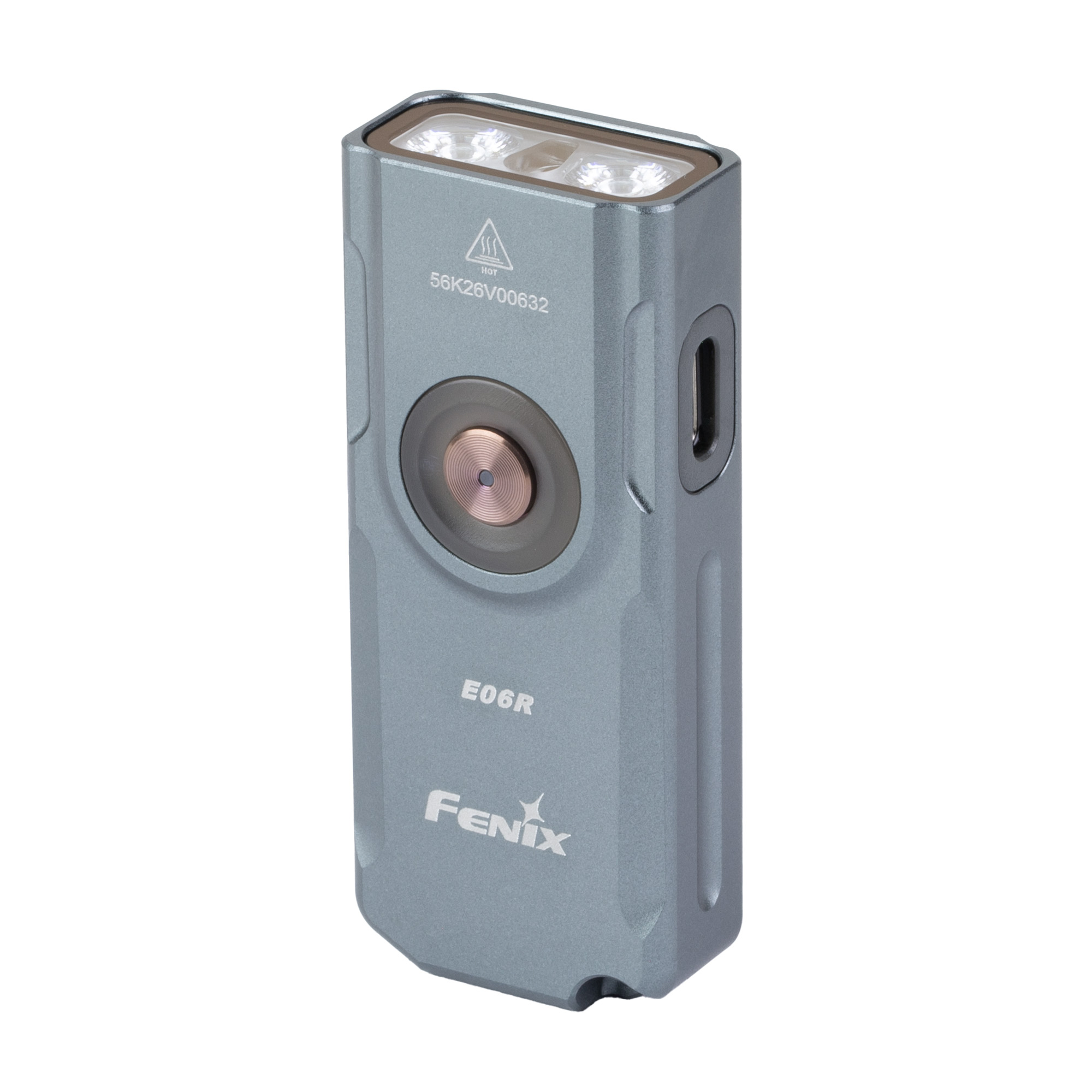 Fenix Lights E06R Flashlight White/UV LED Red Laser 700 Lumens Grey - FENIX LIGHTS