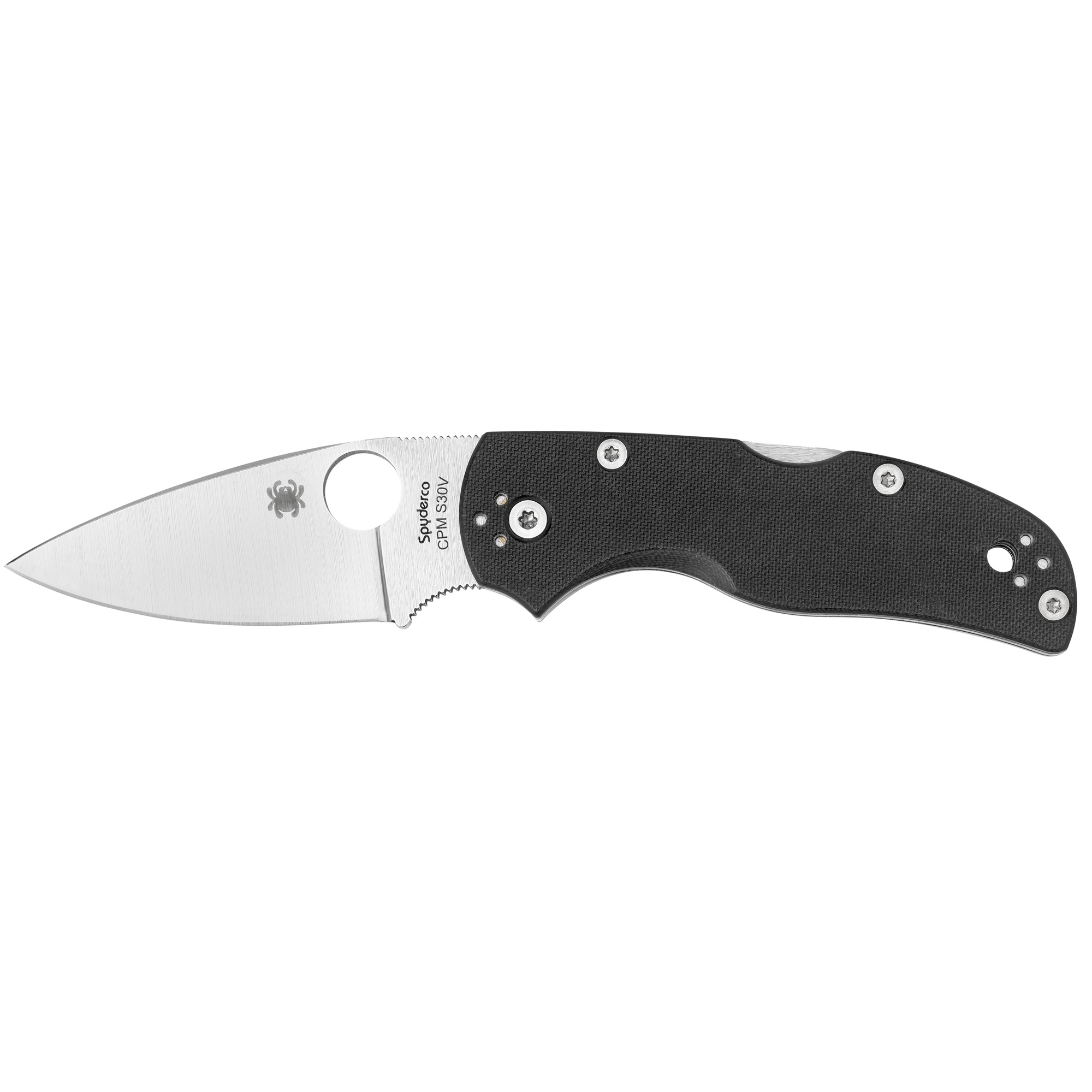 Buy Spyderco C41GP5 Native5 Folding Knife, 2.95" CPM S30V Steel, Black Finish online