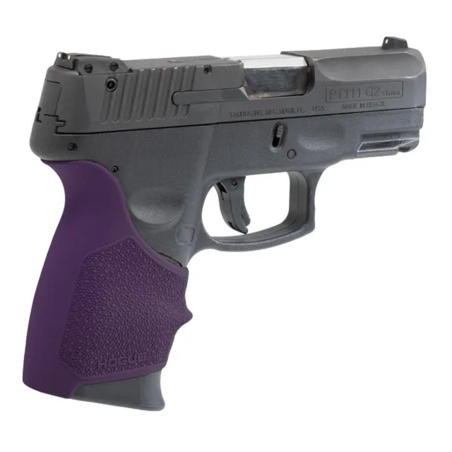 Hogue 18516 HandAll Beavertail Grip Sleeve Taurus G2 Purple - Hogue