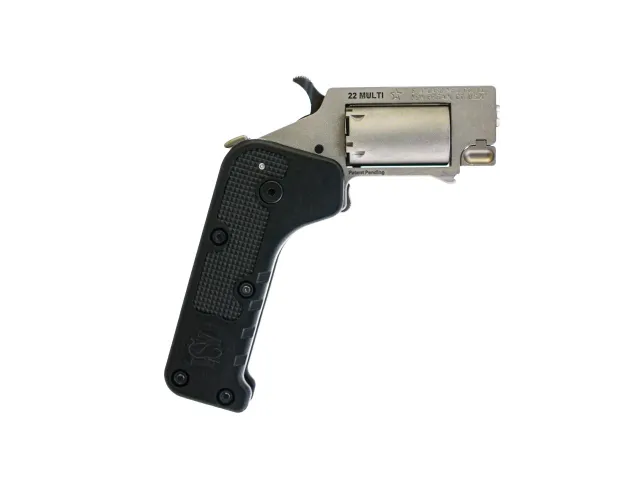 Standard Manufacturing SWITCHGUN22LR .22LR Folding Revolver, 0.75" Barrel, Black - Standard Manufacturing - 22LR