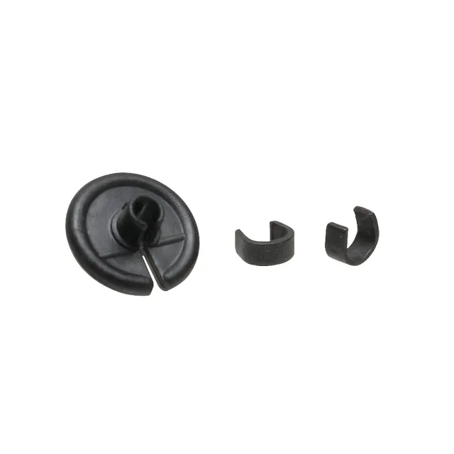 October Mountain 37656 Pin Point Kisser Button Black 9/16" 100 Pack - October Mountain