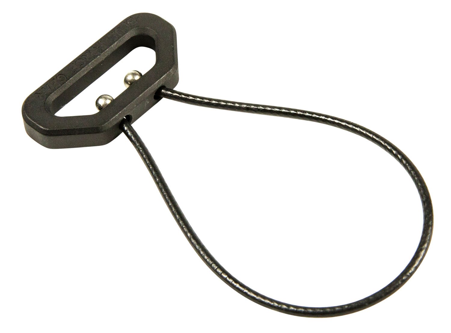 Blue Force Gear UWL325BK Universal Wire Loop 6061-T6 Black 1.25" - Blue Force Gear - 1.25"