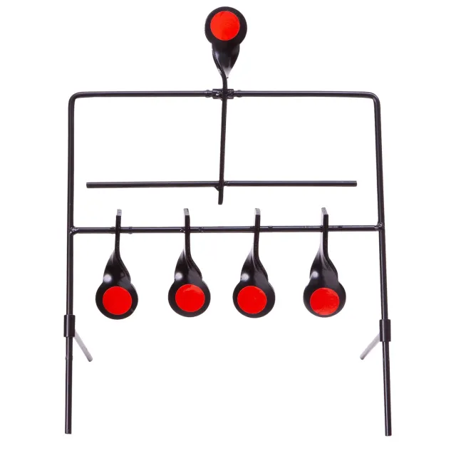 Allen Company Reactive Steel Targets .22 w/ Folding Stand - Allen Company - .22