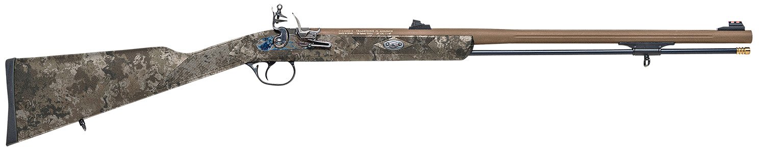 Traditions Performance Firearms 50 Blackpowder 26 In Burnt Bronze Cerakote - Traditions Performance Firearms - 50 BLKPOWDER