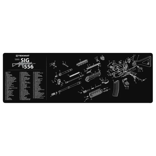 TekMat TEKR36SIG556 Sig Sauer 556 Cleaning Mat 12"x36" Rubber Back