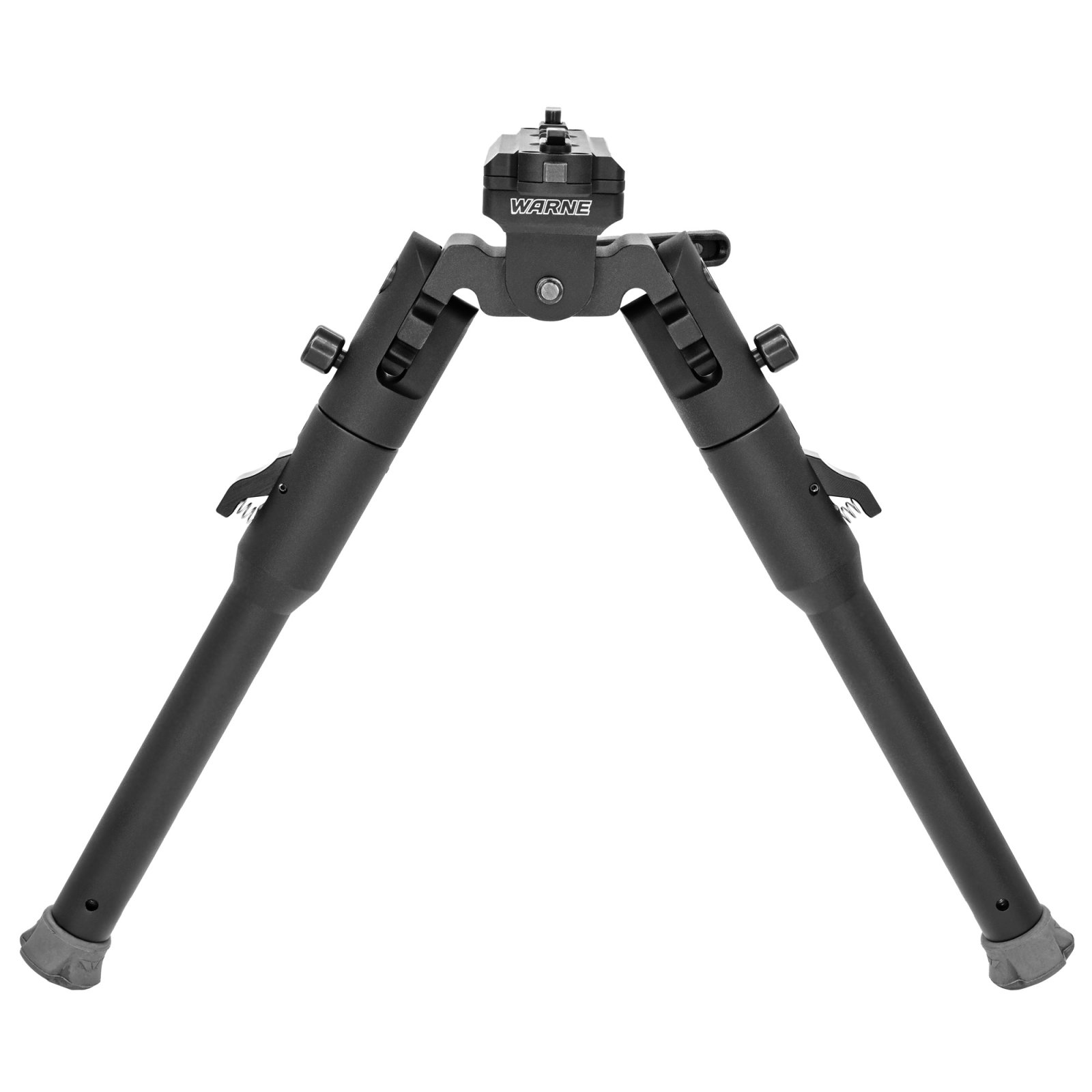 Warne 7914M Skyline Lite Bipod Folding Black Aluminum/Steel - Warne