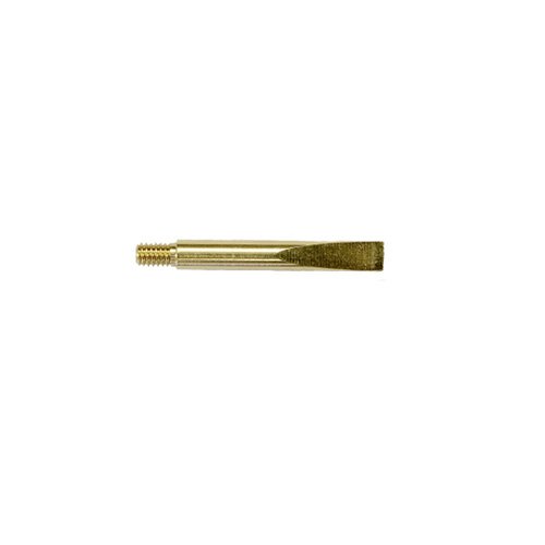 ProShot SMALL BRASS SCRAPER WITH 8-32 THREADS SCR-1 - Pro-Shot Products