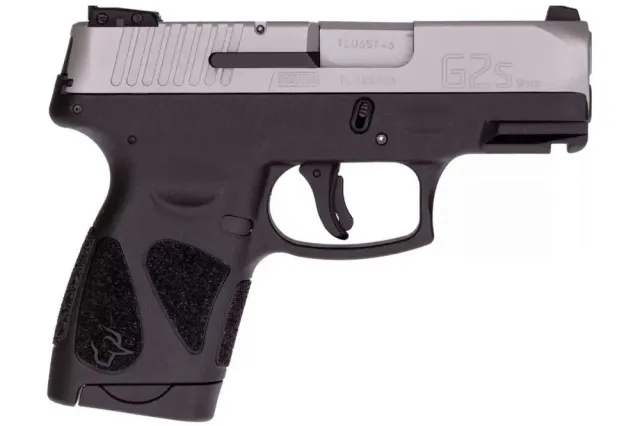 Buy Taurus G2S Slim 9mm Sub-Compact Pistol, Stainless Steel & Black, 7-Round Capacity, 3.25" Barrel online
