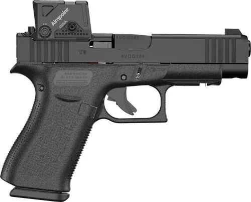 GLOCK PA4850B03FRMOS8A4 G48 9mm 4.01" Gas Nitride Semi-Auto Pistol