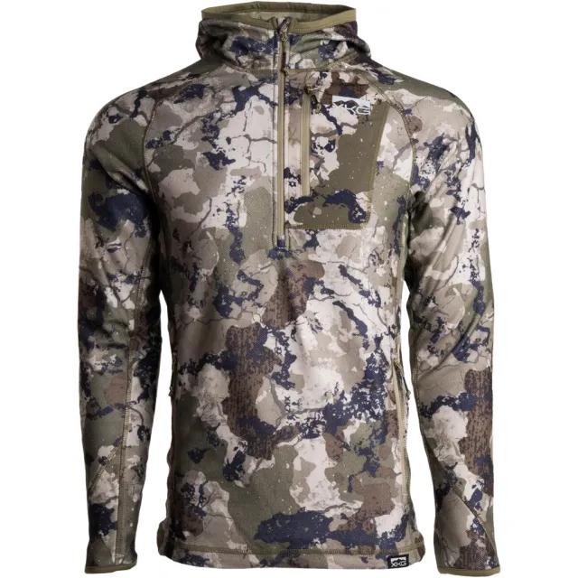 Kings Camo XKG Covert Hoodie XK7 2XL Pebble Fleece Odor Control - Kings Camo