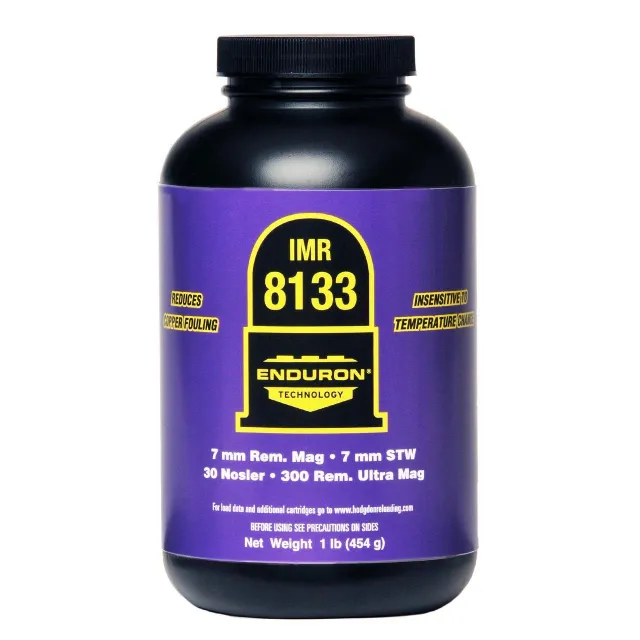 IMR Enduron 8133 1 LB Can, Slow Burn Rate, Magnum Propellant