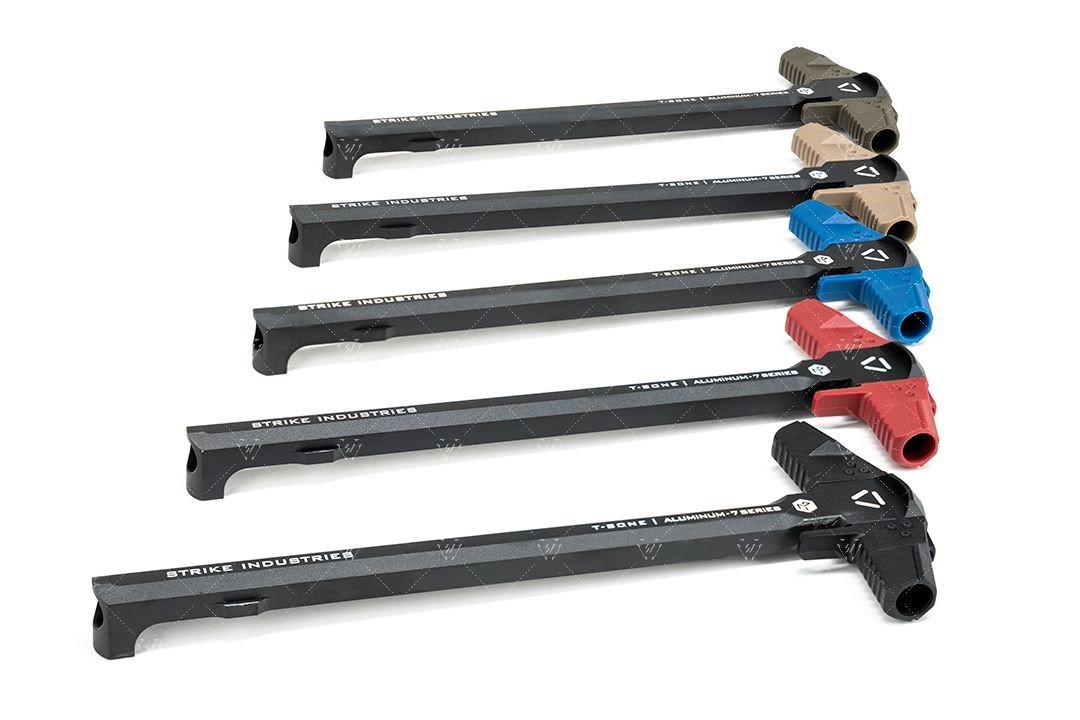 Strike Industries ARTBCH223BKFDE T-Bone Charging Handle .223/5.56 AR-15 FDE - Strike Industries