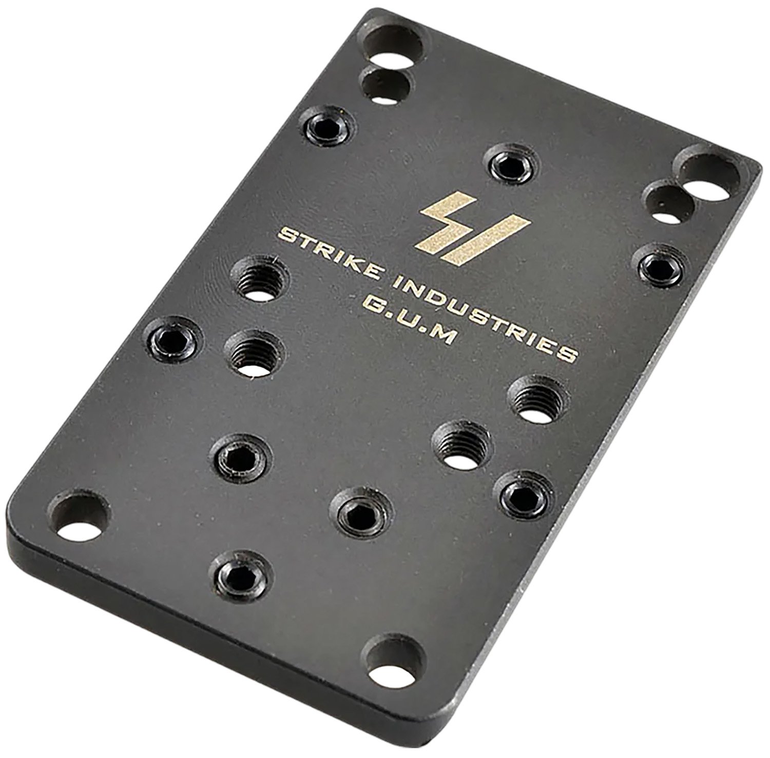 Strike Industries GLOCKGUMV2 Universal Optic Mount for Glock V2 Black - Strike Industries - UNIVERSAL OPTIC MOUNT FOR GLOCK VERSION 2