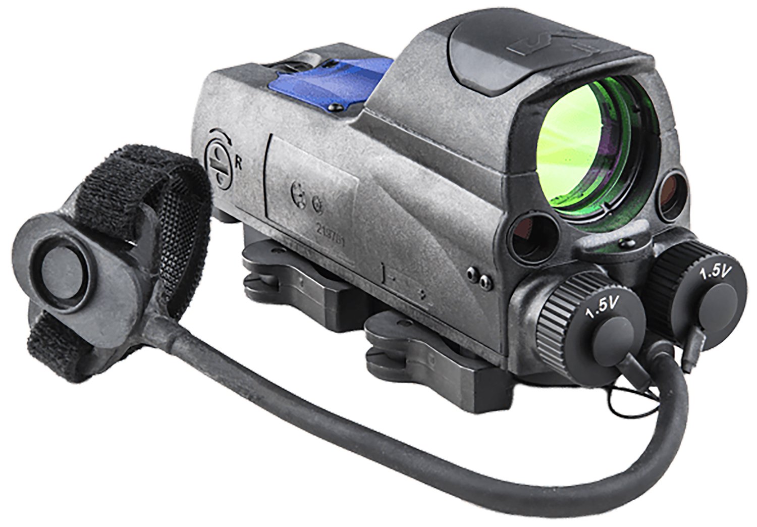 Meprolight 0687703 MOR PRO 1x30mm Red/IR Laser Sight 2.2 MOA Reticle Black - Meprolight - 30MM