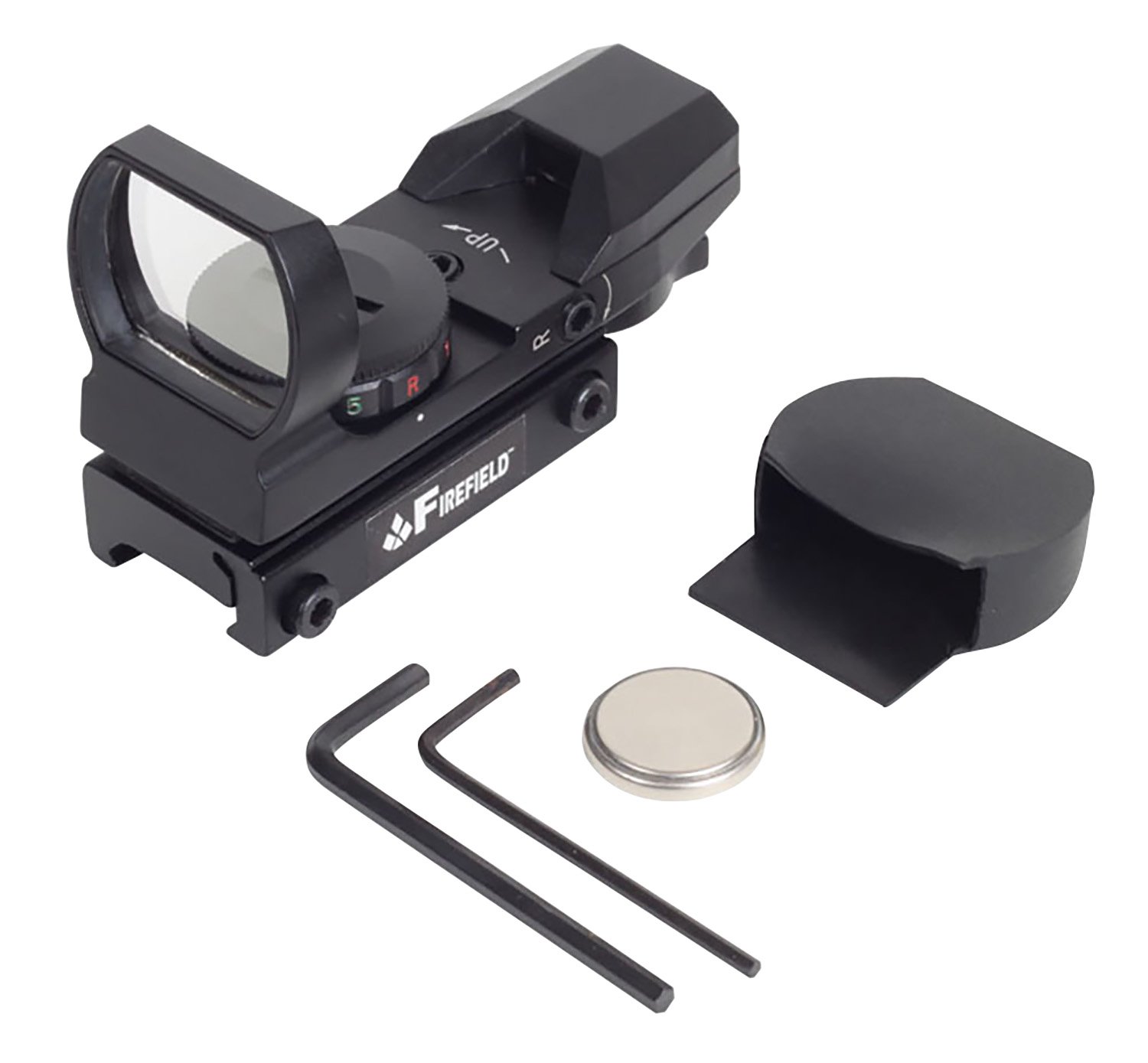 Firefield FF13004 Multi Red & Green Reflex Sight 1x33mm 1 MOA Dot Black - Firefield - 33MM